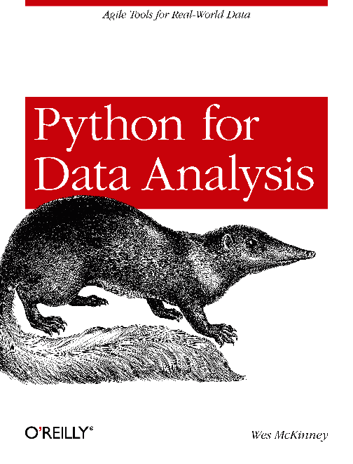 Python for Data Analysis